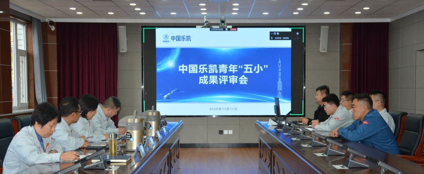 激揚青春智造力！中國樂(lè )凱團委召開(kāi)青年“五小”成果評審會(huì )